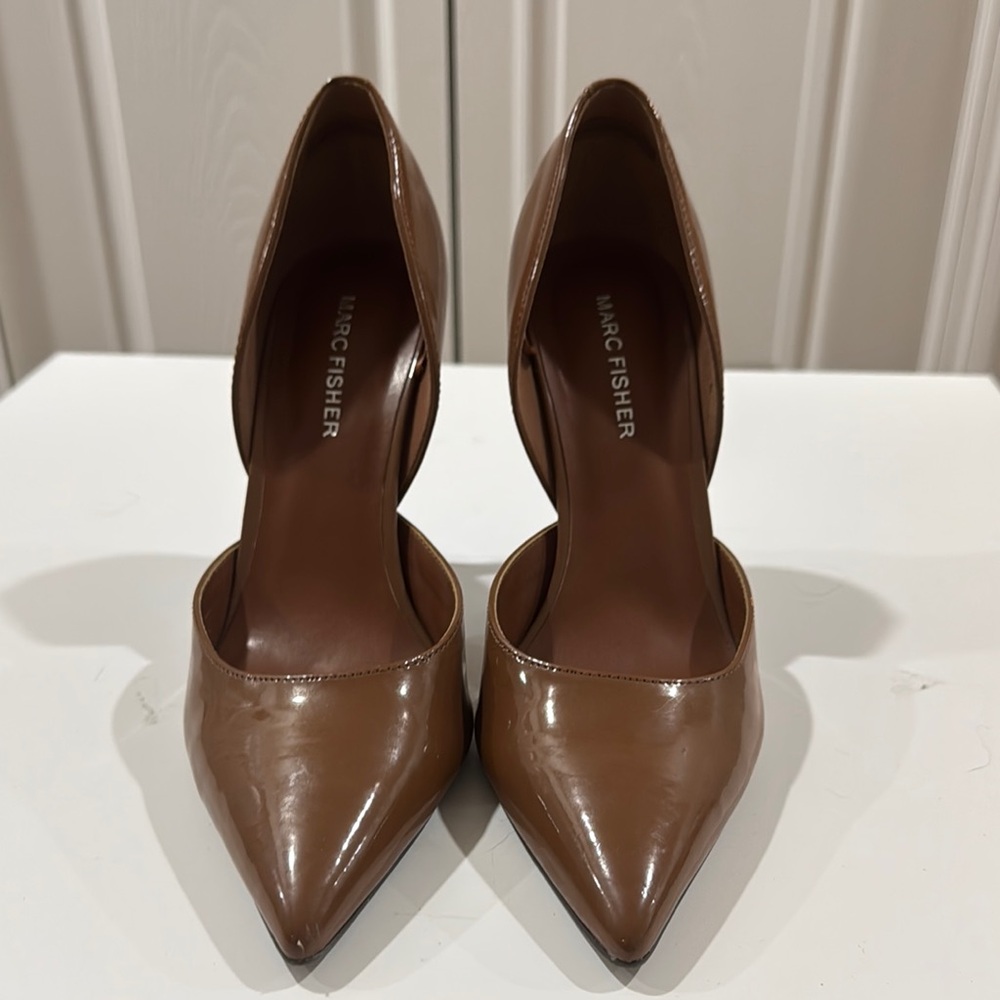Marc Fisher Brown Stiletto Heels